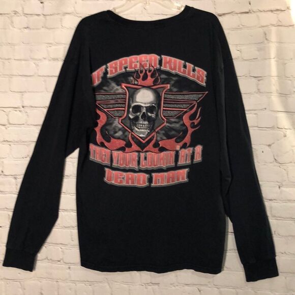 If Speed Kills Then Your Lookin' at a Dead Man Tee - Picture 4 of 7